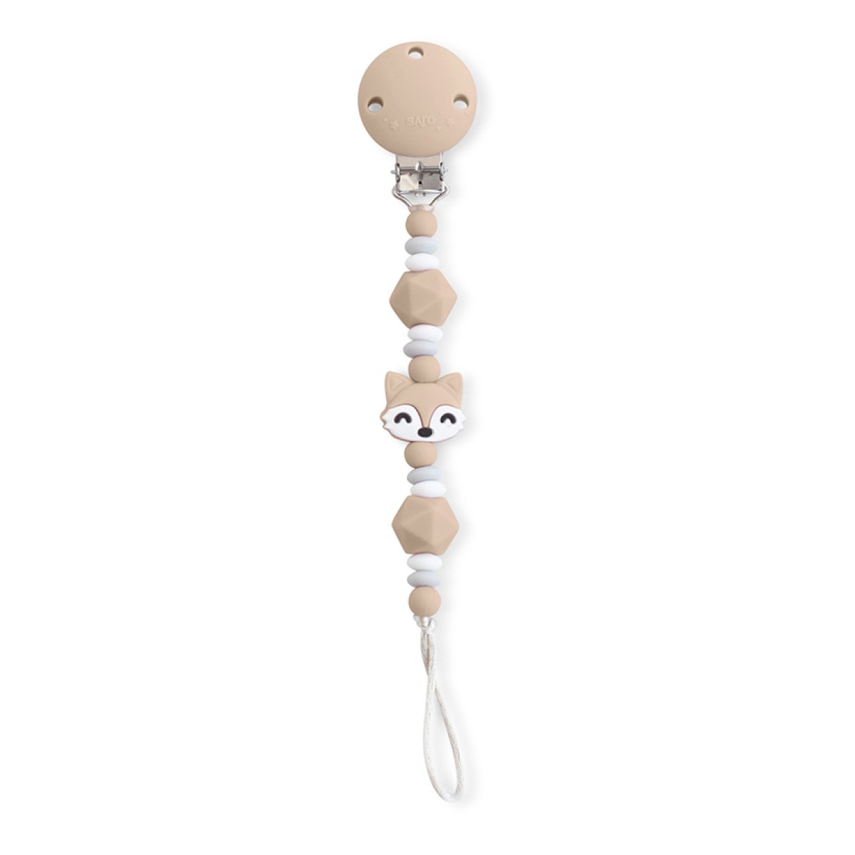 Κλιπ Πιπίλας Saro Foxy Beige 14378