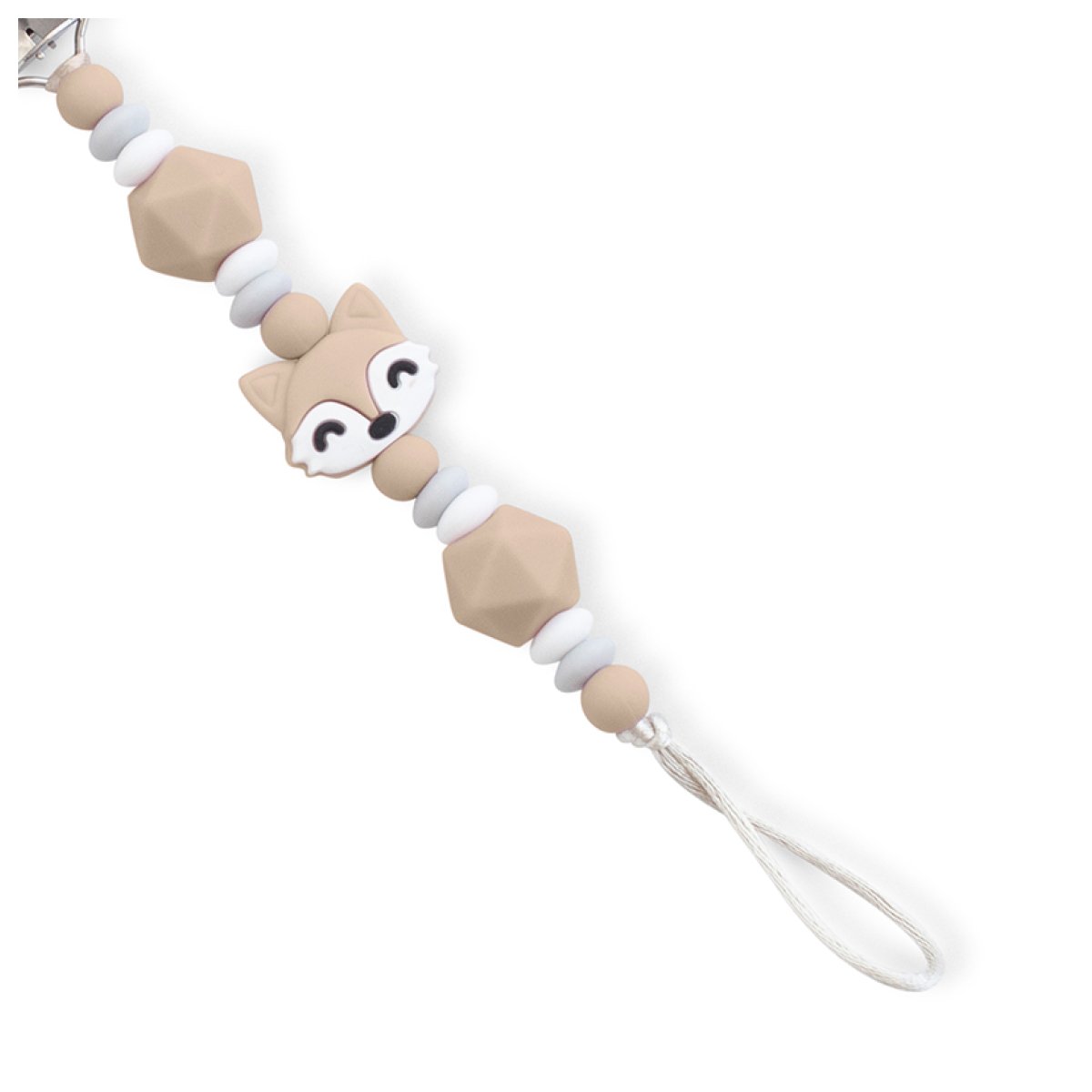 Κλιπ Πιπίλας Saro Foxy Beige 14378 Βρεφικά Πιπίλες Spitishop