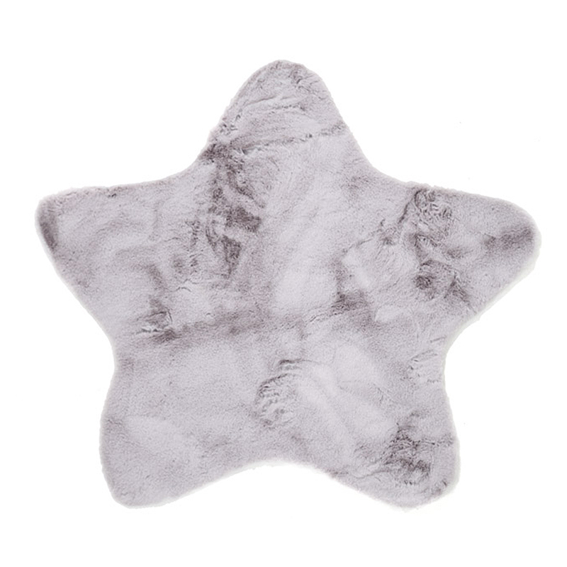 Παιδικό Χαλί Γούνινο (100x100) Royal Carpet Bunny Kids Star Silver