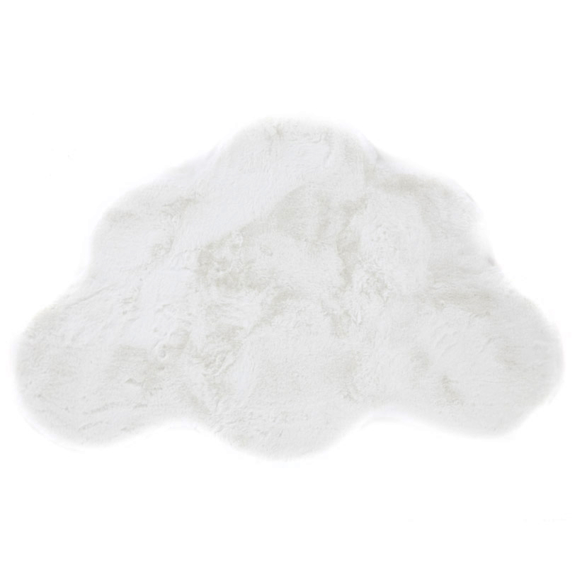 Παιδικό Χαλί Γούνινο (100x100) Royal Carpet Bunny Kids Star White