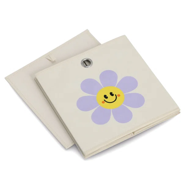 Κουτί Αποθήκευσης (28x28x28) Z-L Happy Flower 14498