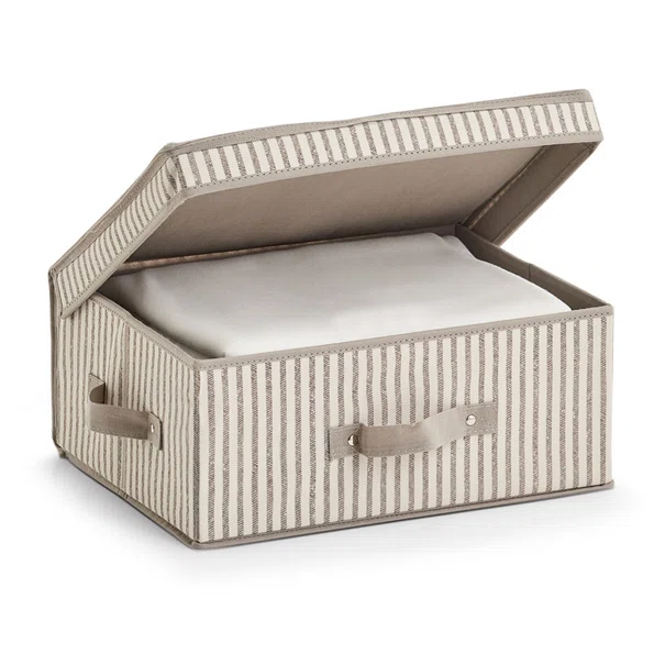 Κουτί Αποθήκευσης (38x29x16.5) Z-L Stripes Beige 14645
