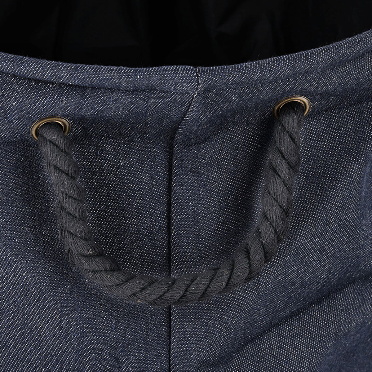 Καλάθι Απλύτων (Φ40X50) Z-L Denim 14292 Μπάνιο Καλάθια Spitishop