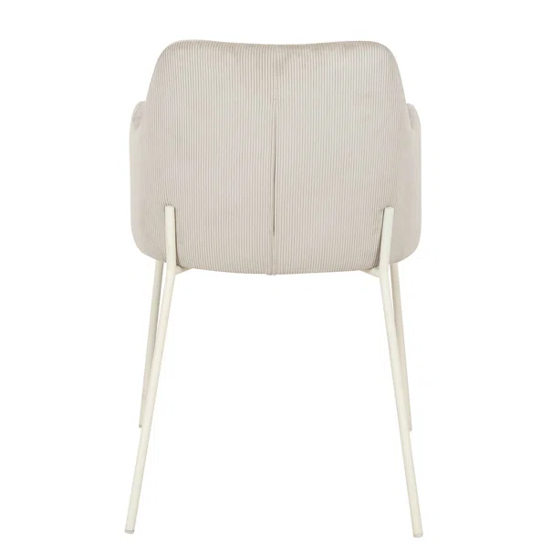 Καρέκλα Τραπεζαρίας (57.5x53x84) Spitishop Dahlia Beige