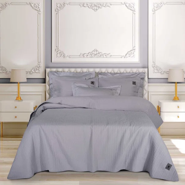 Κουβερλί King Size (240x250) Greenwich Polo Club Essential Lines 4454 Lilac