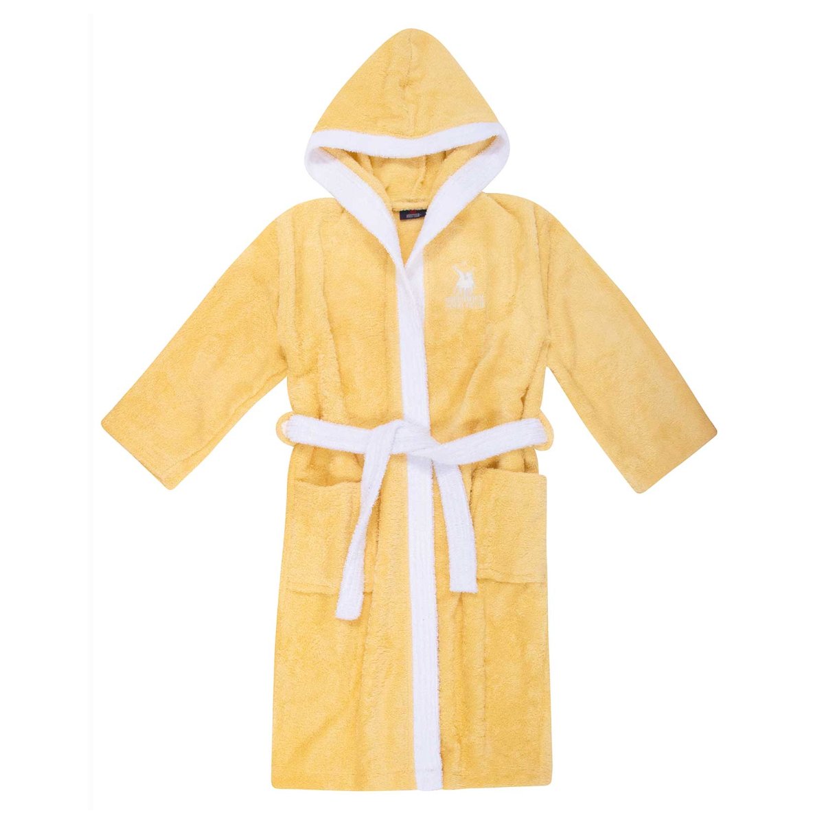Παιδικό Μπουρνούζι Greenwich Polo Club Baby 8621 Yellow Παιδικά Μπουρνούζια - Βρεφικά για Αγόρια Spitishop