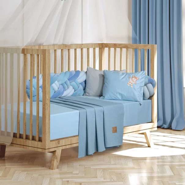 Κουβέρτα Πικέ Αγκαλιάς (80x110) Greenwich Polo Club Baby 8870 Baby Blue