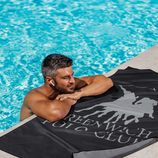 Πετσέτα Θαλάσσης Microfiber 2 Όψεων (80x170) Greenwich Polo Club Beach 5214