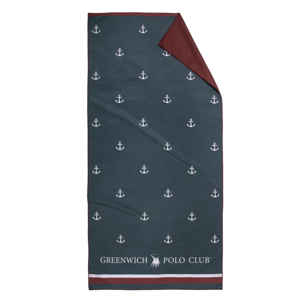 Πετσέτα Θαλάσσης Microfiber 2 Όψεων (80x170) Greenwich Polo Club Beach 5224