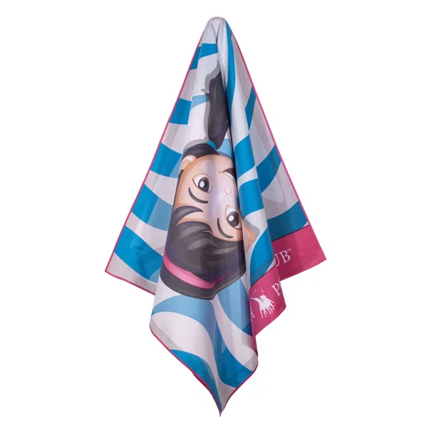 Παιδική Πετσέτα Θαλάσσης Microfiber 2 Όψεων (70x140) Greenwich Polo Club Junior 4180