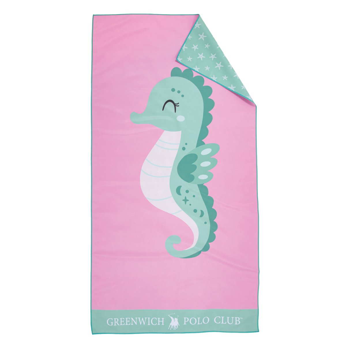 Παιδική Πετσέτα Θαλάσσης Microfiber 2 Όψεων (70x140) Greenwich Polo Club Junior 4176
