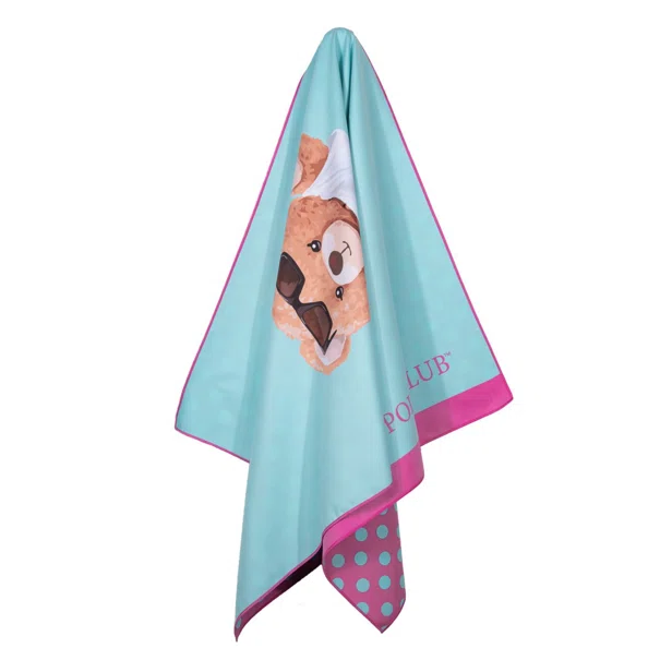 Παιδική Πετσέτα Θαλάσσης Microfiber 2 Όψεων (70x140) Greenwich Polo Club Junior 5223