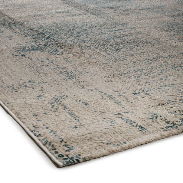 Χαλί All Season (160x230) Βιοκαρπέτ Gossip 9186A Cream Blue