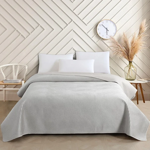Κουβερλί Μονό (160x240) 2 Όψεων Melinen Omnia Grey