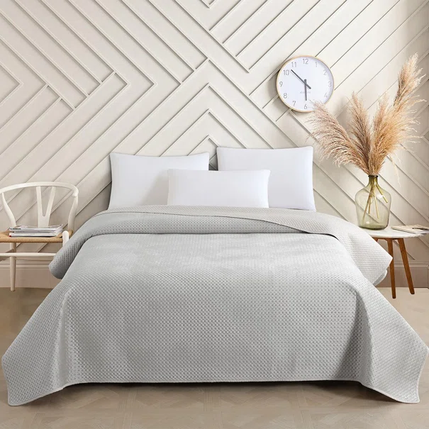 Κουβερλί King Size (260x240) 2 Όψεων Melinen Omnia Grey
