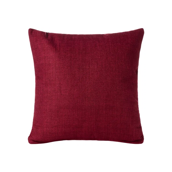 Διακοσμητική Μαξιλαροθήκη (45x45) Silk Fashion A803 Μπορντώ