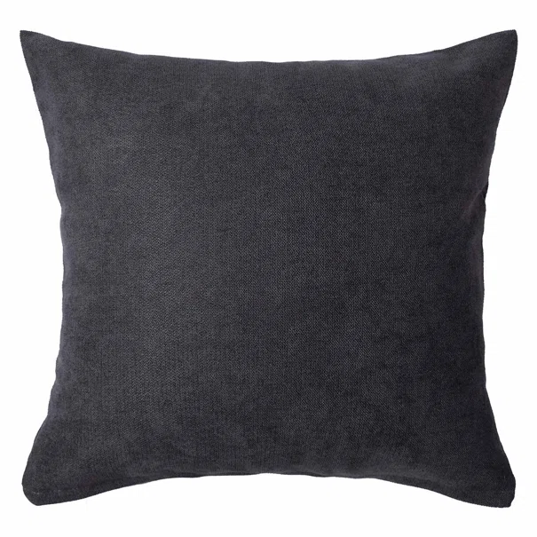 Διακοσμητική Μαξιλαροθήκη (45x45) Silk Fashion A802 Ανθρακί