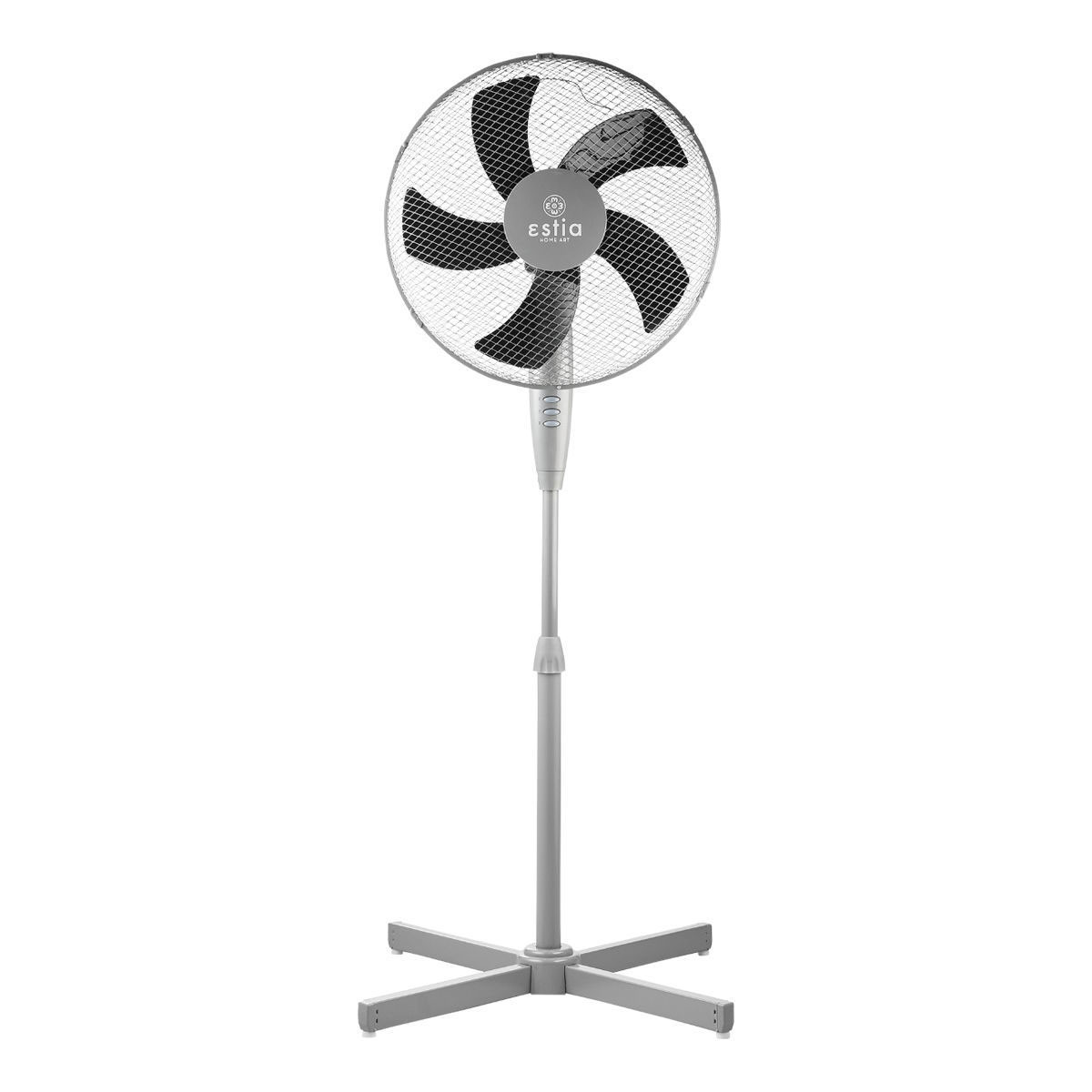 Ανεμιστήρας Δαπέδου Με Ορθοστάτη 50W Estia Aeropulse Grey 06-21498