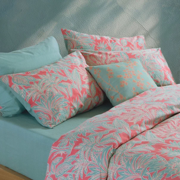 Σεντόνια Μονά (Σετ) Nef-Nef Homeware Smart Charisma Green - Coral