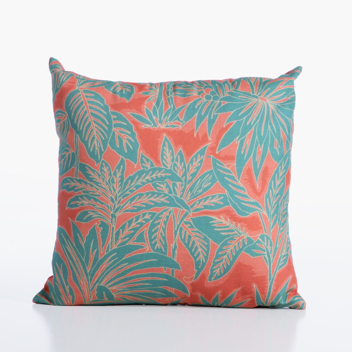 Διακοσμητικό Μαξιλάρι (45X45) Nef-Nef Homeware Charisma Green - Coral Λευκά Είδη Σαλονιού Μαξιλάρια Διακοσμητικά Καλοκαιρινά Spitishop