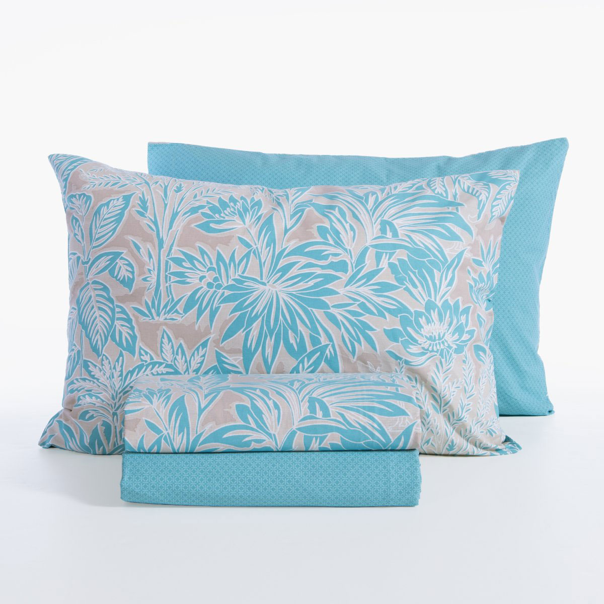 Σεντόνια Μονά (Σετ) Nef-Nef Homeware Blue Charisma Blue
