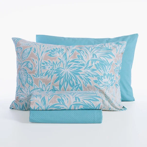 Σεντόνια Μονά (Σετ) Nef-Nef Homeware Blue Charisma Blue