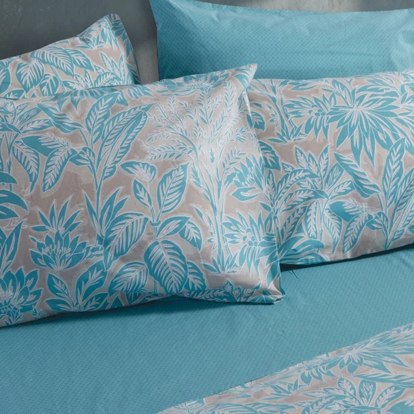 Σεντόνια Μονά (Σετ) Nef-Nef Homeware Blue Charisma Blue