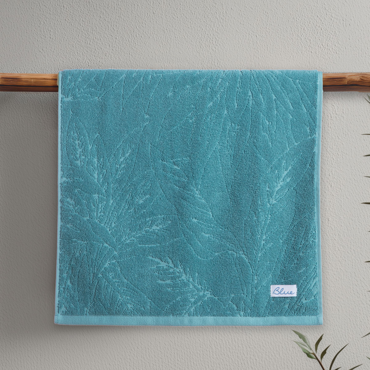 Πετσέτα Χεριών (30x50) Nef-Nef Homeware Blue Charisma Petrol 550gsm
