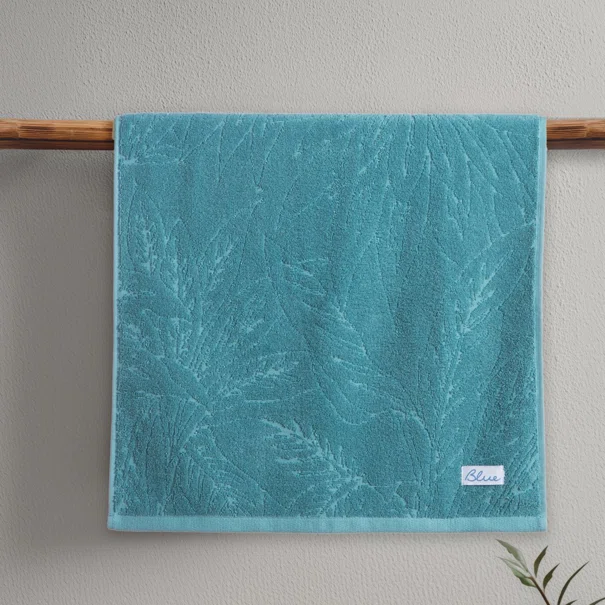 Πετσέτα Χεριών (30x50) Nef-Nef Homeware Blue Charisma Petrol 550gsm
