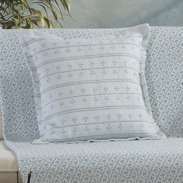 Διακοσμητικό Μαξιλάρι (50x50) Nef-Nef Homeware Blue Ishmar