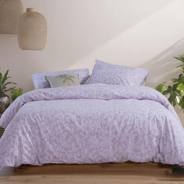 Σεντόνια Διπλά (Σετ) Nef-Nef Homeware Smart Cylia Lilac