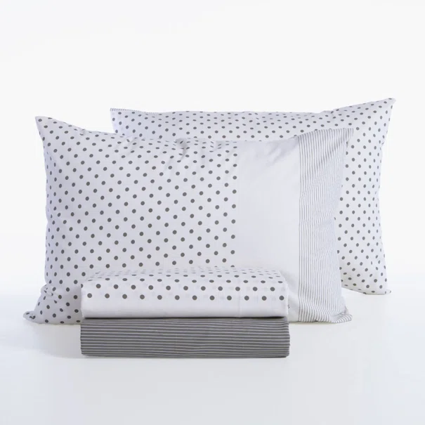 Σεντόνια Υπέρδιπλα (Σετ) Nef-Nef Homeware Smart Donter 26 Ecru - Anthracite