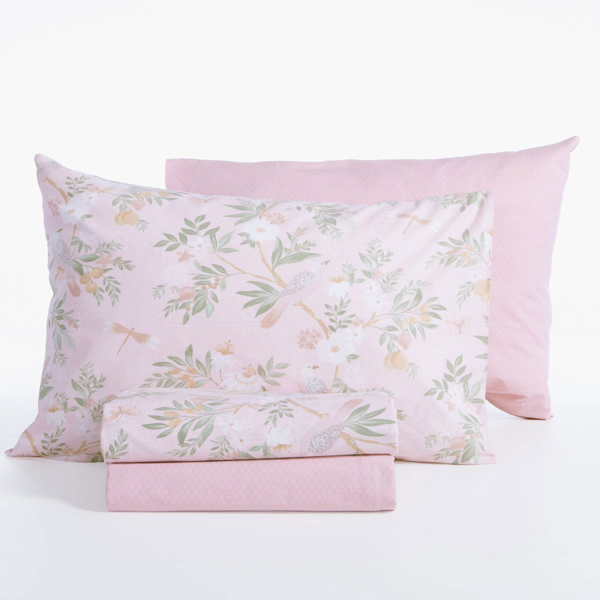 Σεντόνια Μονά (Σετ) Nef-Nef Homeware Smart Dreamel Pink