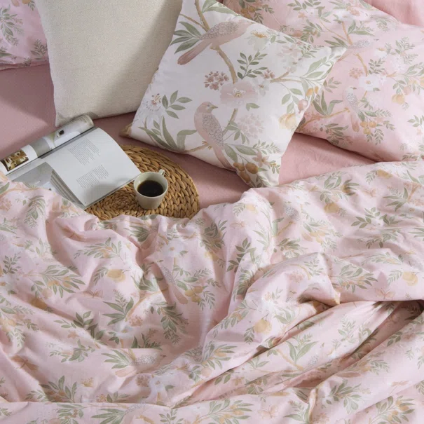 Σεντόνια Διπλά (Σετ) Nef-Nef Homeware Smart Dreamel Pink