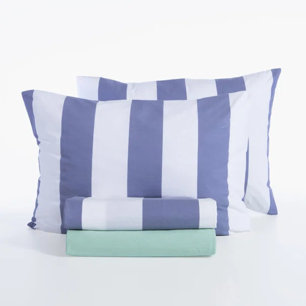 Σεντόνια Μονά (Σετ) Nef-Nef Homeware Casual Vertia Denim
