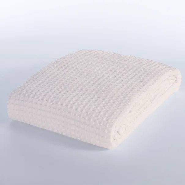 Κουβέρτα Πικέ Ημίδιπλη (180x240) Nef-Nef Homeware New Golf White