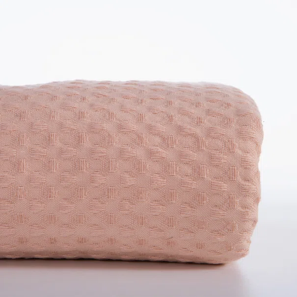 Κουβέρτα Πικέ Ημίδιπλη (180x240) Nef-Nef Homeware New Golf Rose