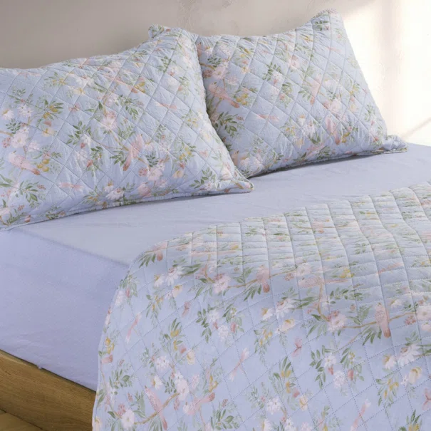 Κουβερλί Υπέρδιπλο (230x240) 2 Όψεων Nef-Nef Homeware Dreamel Blue