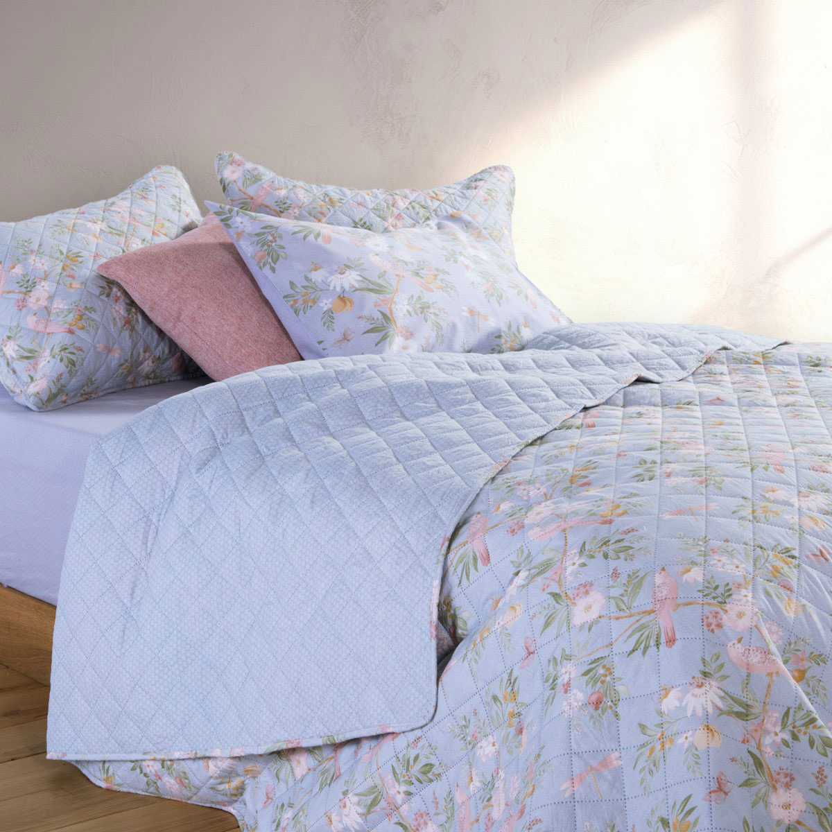 Κουβερλί Υπέρδιπλο (230X240) 2 Όψεων Nef-Nef Homeware Dreamel Blue Λευκά Είδη Κρεβατοκάμαρας Υπέρδιπλα Spitishop