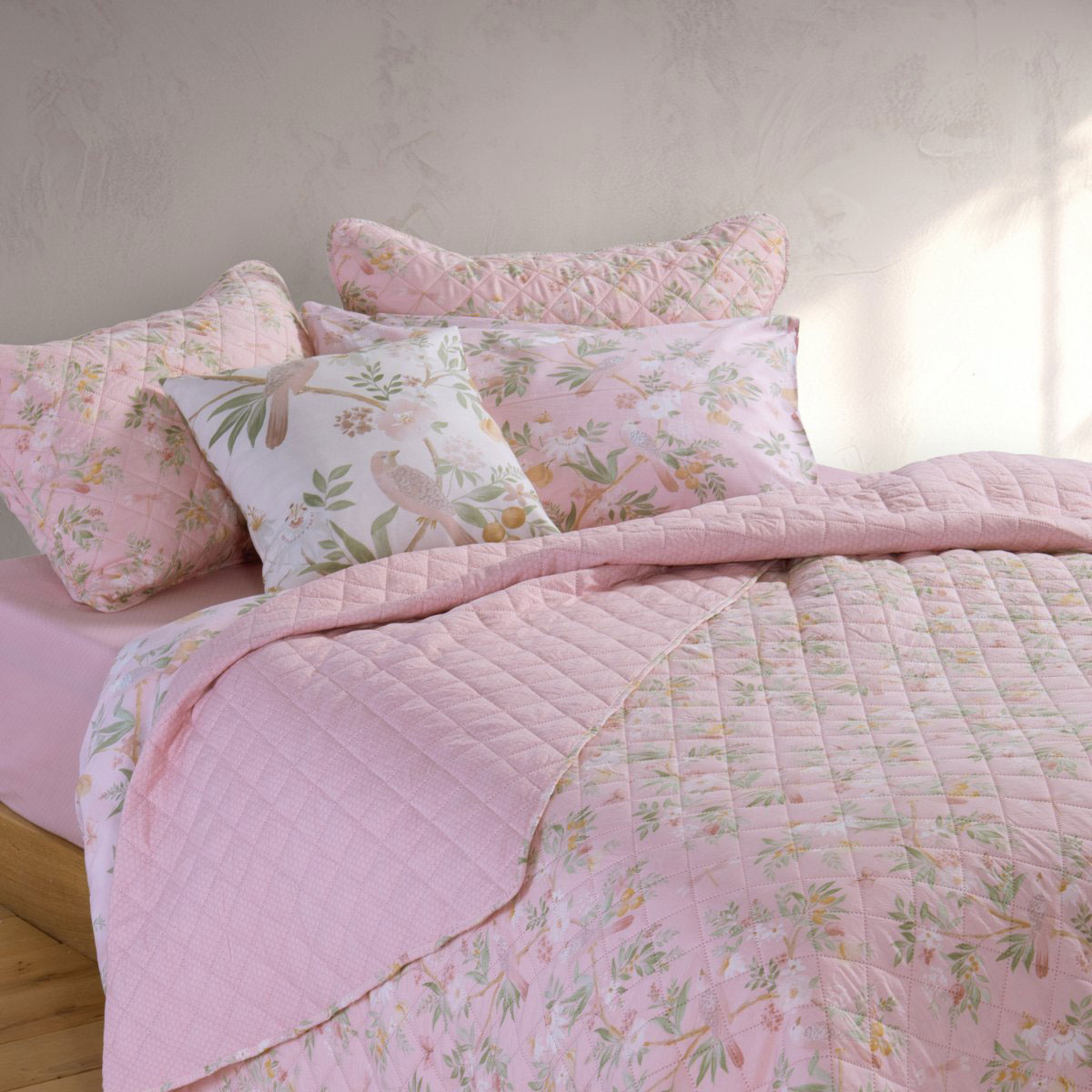 Κουβερλί Υπέρδιπλο (230X240) 2 Όψεων Nef-Nef Homeware Dreamel Pink Λευκά Είδη Κρεβατοκάμαρας Υπέρδιπλα Spitishop