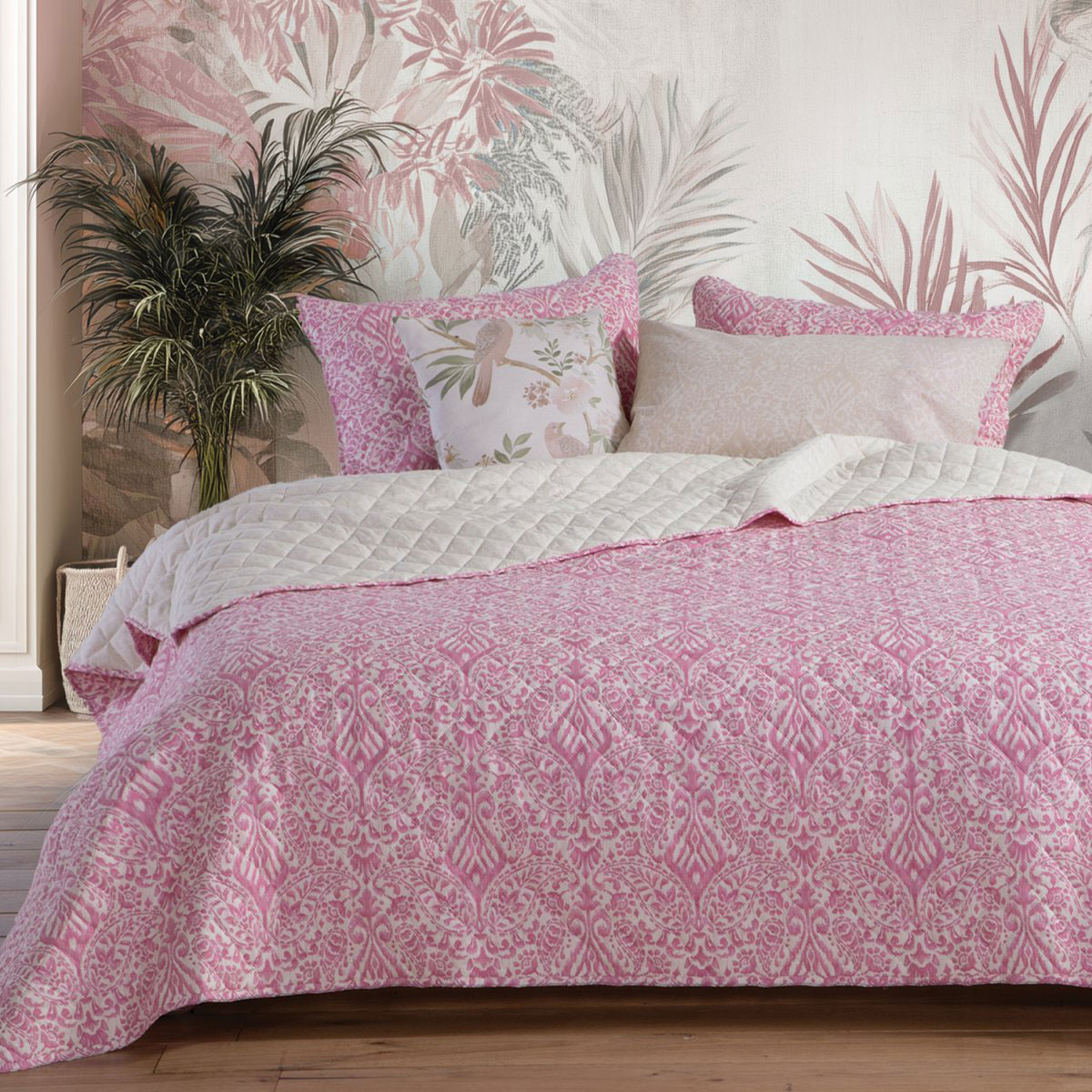 Κουβερλί Υπέρδιπλο (230x240) 2 Όψεων Nef-Nef Homeware Jetrix Berry