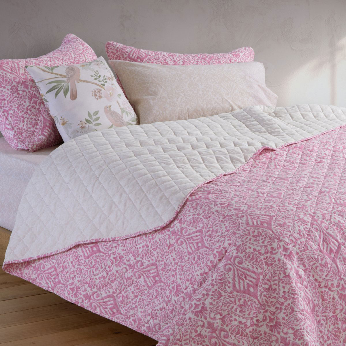 Κουβερλί Υπέρδιπλο (230X240) 2 Όψεων Nef-Nef Homeware Jetrix Berry Λευκά Είδη Κρεβατοκάμαρας Υπέρδιπλα Spitishop
