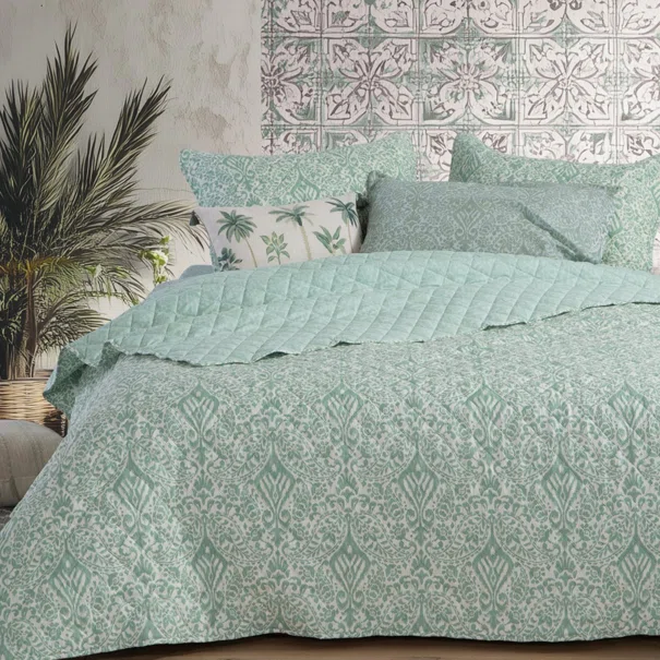 Κουβερλί Ημίδιπλο (180x240) Nef-Nef Homeware Jetrix Green