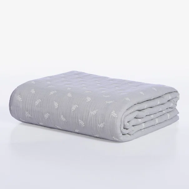 Κουβερλί Υπέρδιπλο (230x240) 2 Όψεων Nef-Nef Homeware Surreal Grey