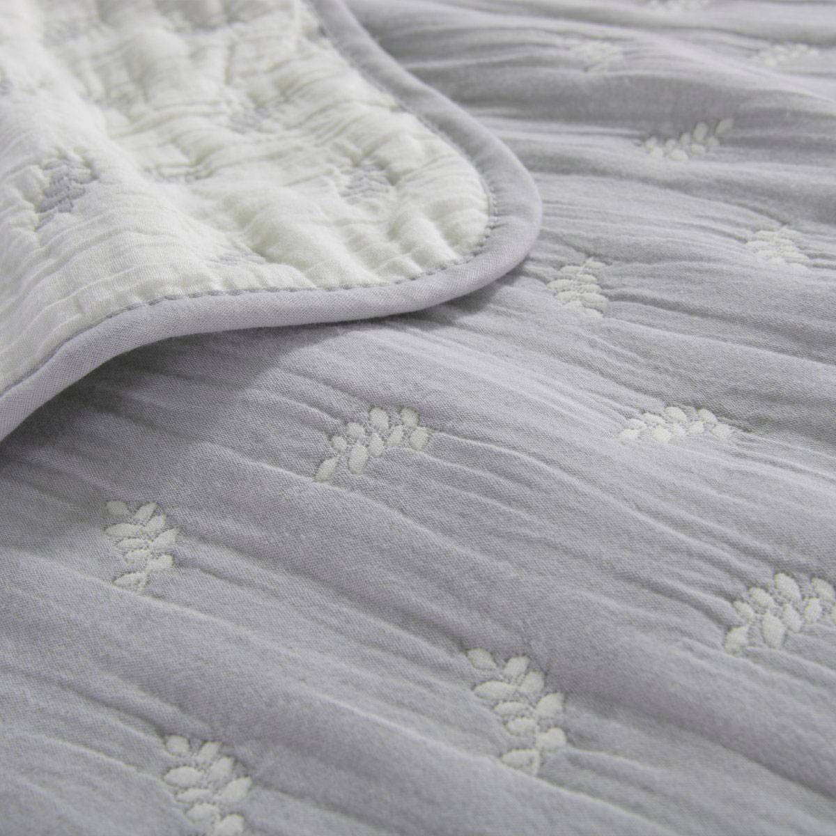 Κουβερλί Υπέρδιπλο (230X240) 2 Όψεων Nef-Nef Homeware Surreal Grey Λευκά Είδη Κρεβατοκάμαρας Υπέρδιπλα Spitishop