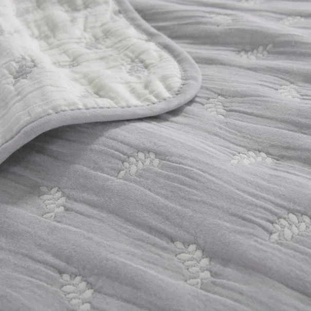 Κουβερλί Υπέρδιπλο (230x240) 2 Όψεων Nef-Nef Homeware Surreal Grey
