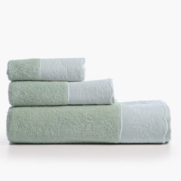 Πετσέτες Μπάνιου (Σετ 3τμχ) Nef-Nef Homeware Serenity Calma Mint 500gsm