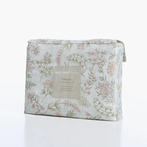 Σεντόνια Υπέρδιπλα (Σετ) Nef-Nef Homeware Premium Blessing Mint