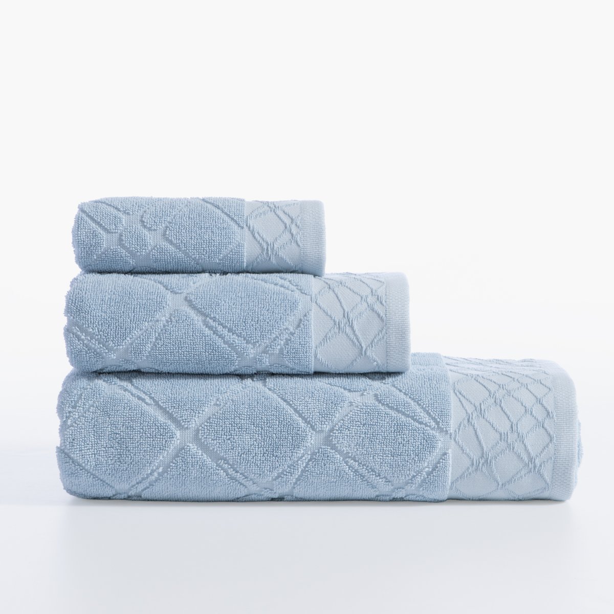 Πετσέτα Προσώπου (50X90) Nef-Nef Homeware Breylo Blue 550Gsm Λευκά Είδη Μπάνιου Πετσέτες Spitishop
