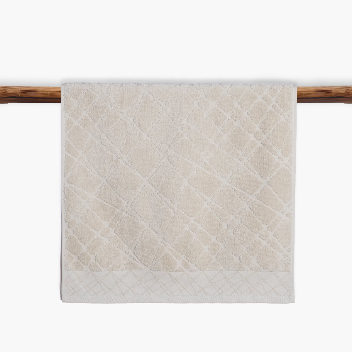 Πετσέτα Προσώπου (50x90) Nef-Nef Homeware Breylo Ecru 550gsm